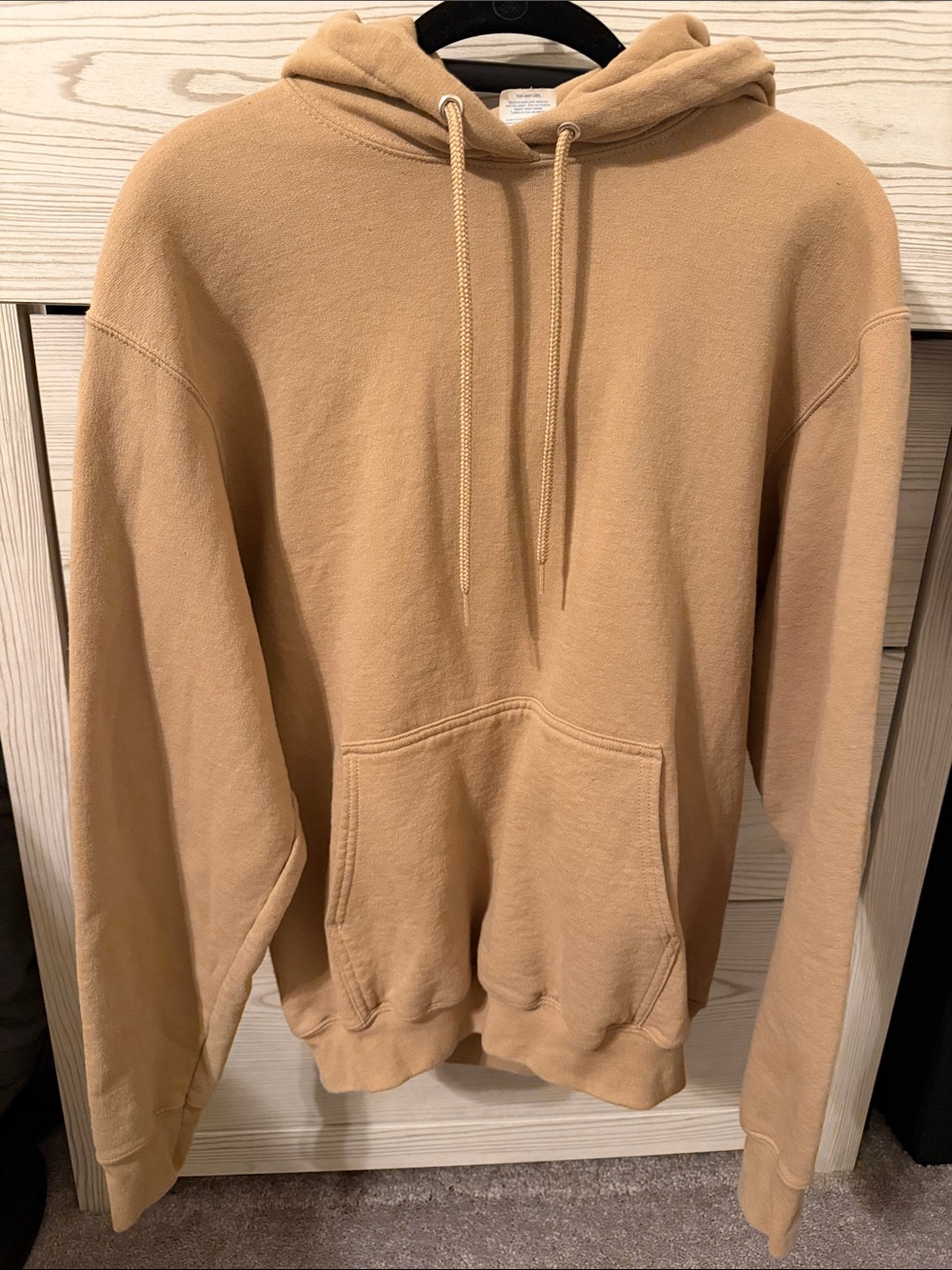 Classic Women’s Tan Hoodie Sweatshirt